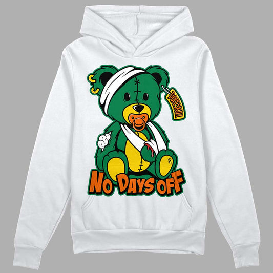 Green Collection DopeSkill Hoodie Sweatshirt Hurt Bear Graphic