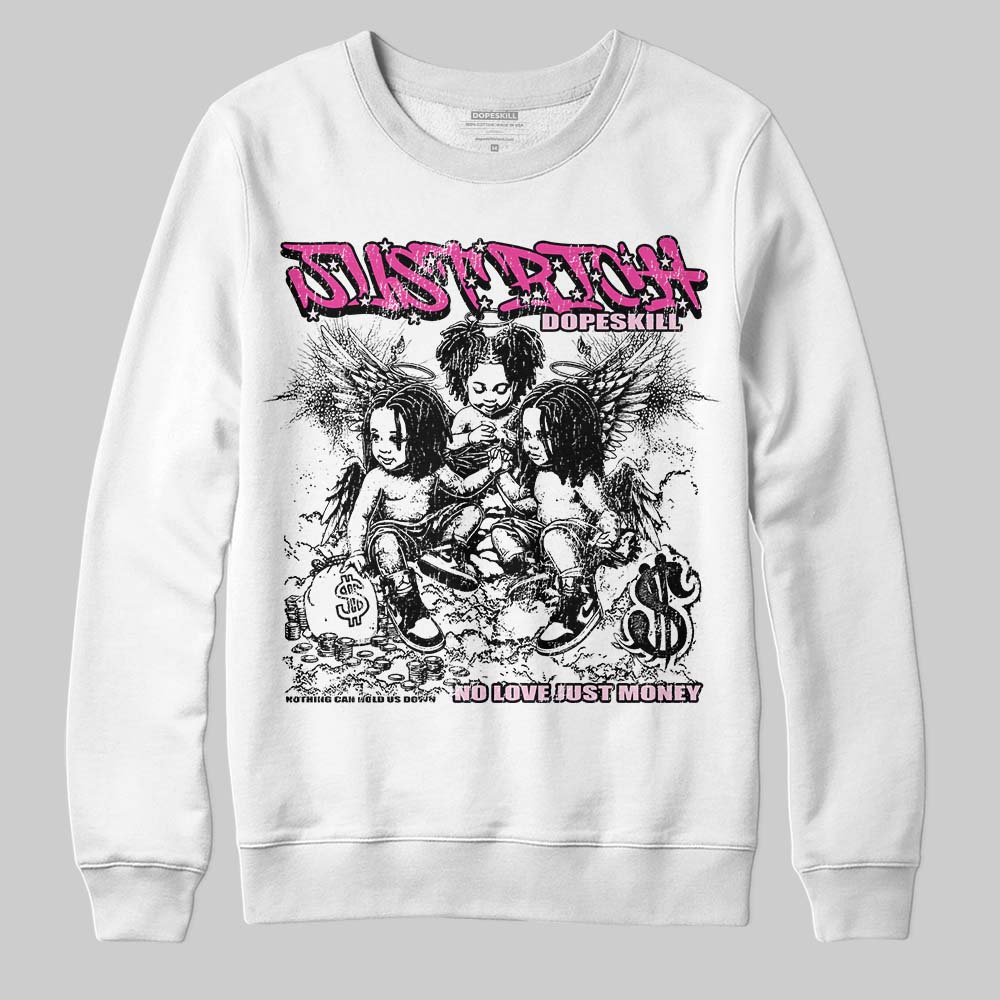 Pink Collection DopeSkill Sweatshirt Just Rich Graphic