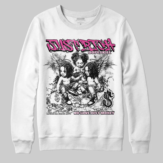 Pink Collection DopeSkill Sweatshirt Just Rich Graphic