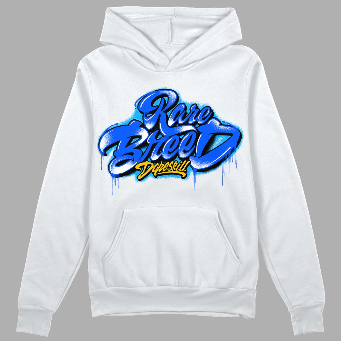 Royal Blue Collection DopeSkill Hoodie Sweatshirt Rare Breed Type Graphic
