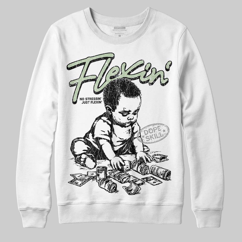 Seafoam 4s 2025 DopeSkill Sweatshirt Flexin' Graphic