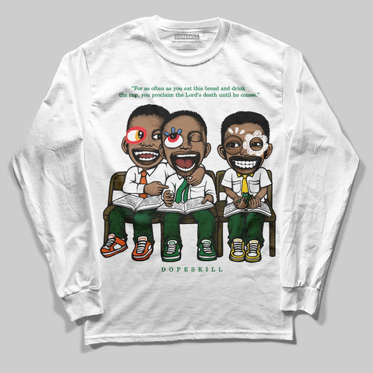 Green Collection DopeSkill Long Sleeve T-Shirt First Sunday Graphic