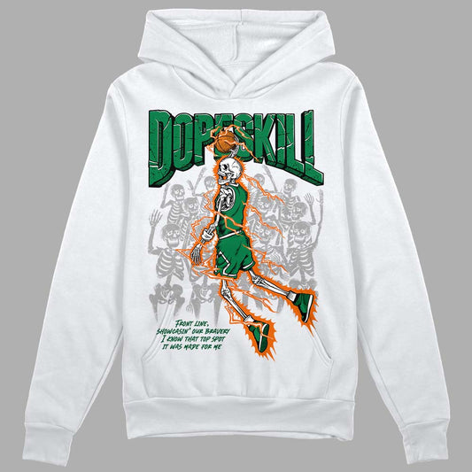 Green Collection DopeSkill Hoodie Sweatshirt Thunder Dunk Graphic