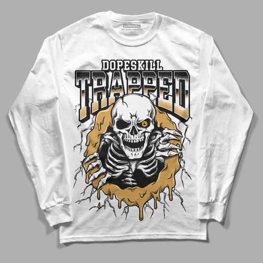 Gratitude 11s DopeSkill Long Sleeve T-Shirt Trapped Halloween Graphic