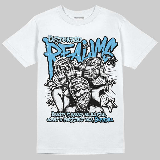 Legend Blue 11s DopeSkill T-Shirt Distorted Realms Graphic