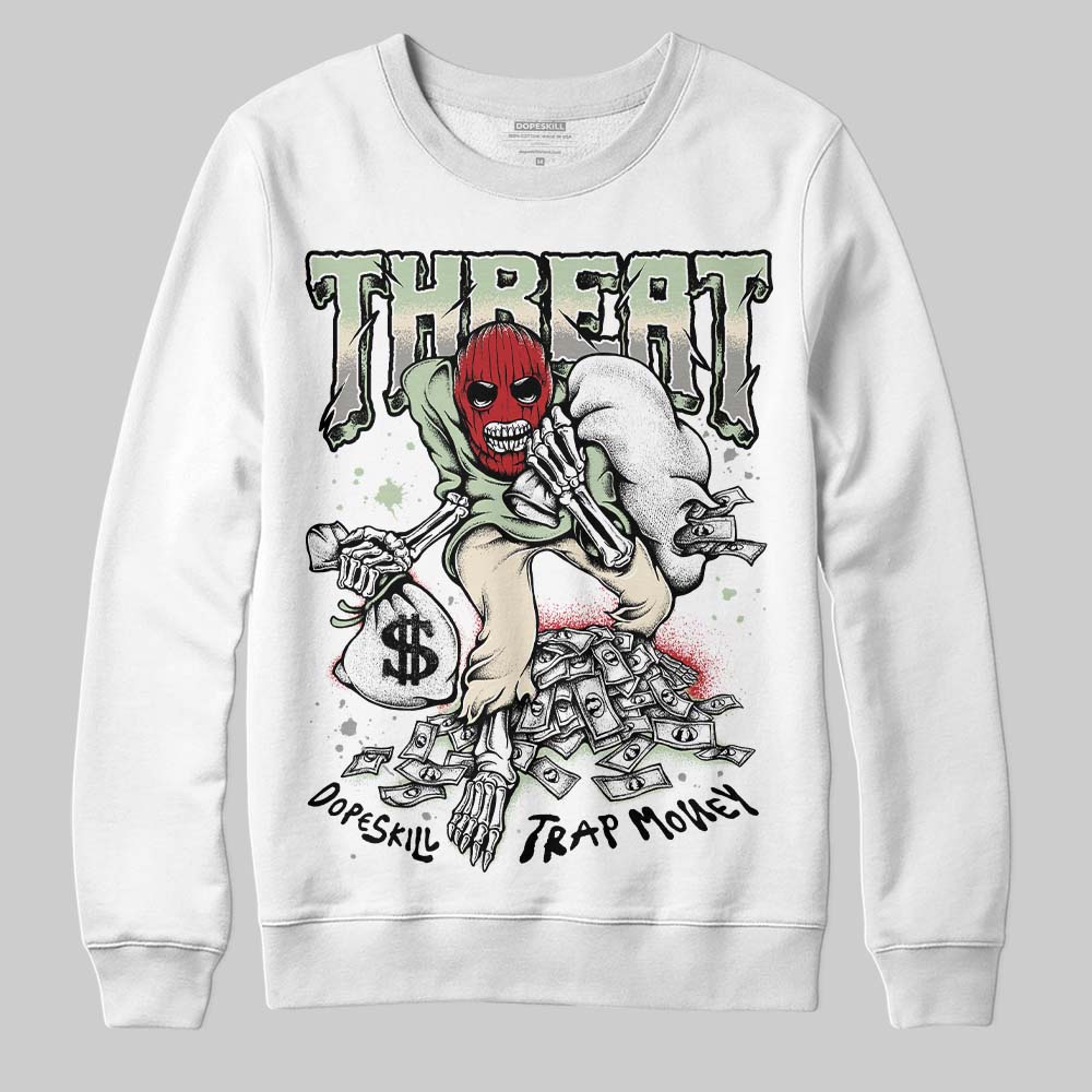 Seafoam 4s 2025 DopeSkill Sweatshirt Threat Graphic