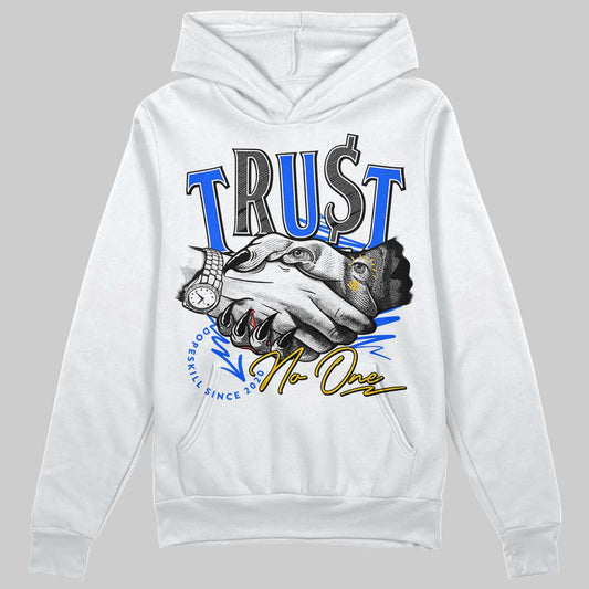 Royal Blue Collection DopeSkill Hoodie Sweatshirt Trust No One Graphic