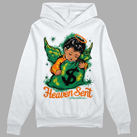 Green Collection DopeSkill Hoodie Sweatshirt Heaven Sent Graphic