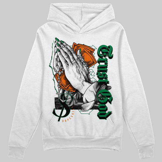 Green Collection DopeSkill Hoodie Sweatshirt Trust God Graphic