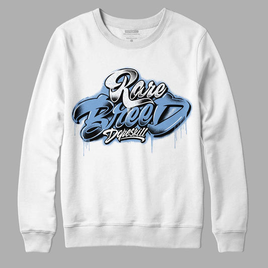 University Blue 5s DopeSkill Sweatshirt Rare Breed Type Graphic