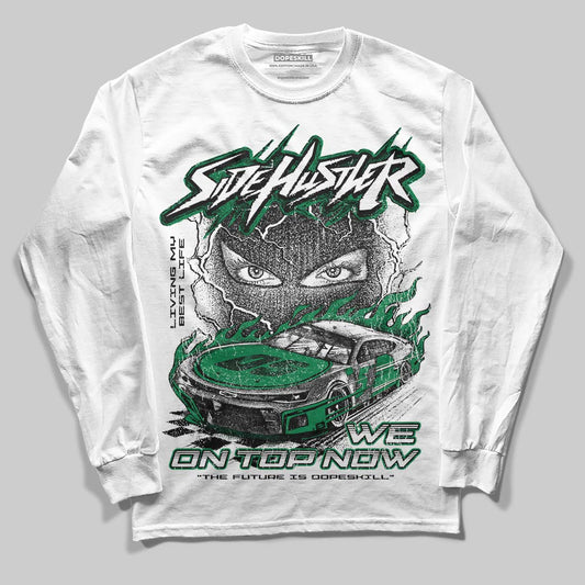 Green Collection DopeSkill Long Sleeve T-Shirt New Side Hustler Graphic