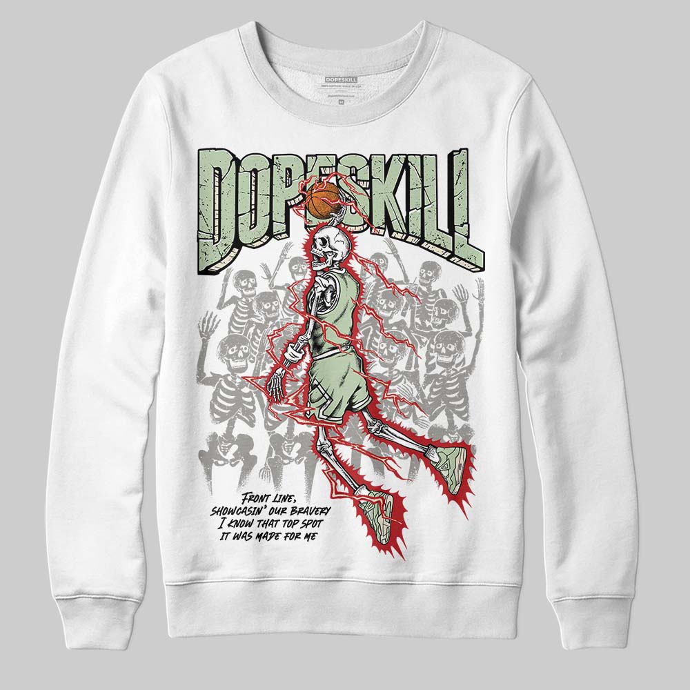 Seafoam 4s 2025 DopeSkill Sweatshirt Thunder Dunk Graphic
