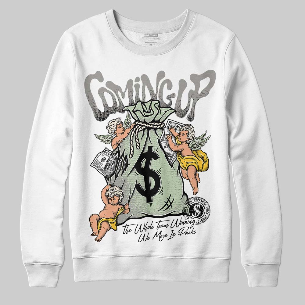 Seafoam 4s 2025 DopeSkill Sweatshirt Money Bag Coming Up Graphic