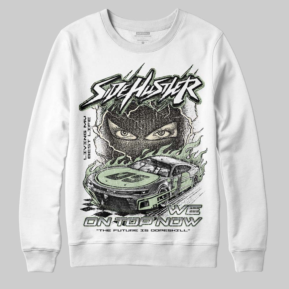 Seafoam 4s 2025 DopeSkill Sweatshirt New Side Hustler Graphic