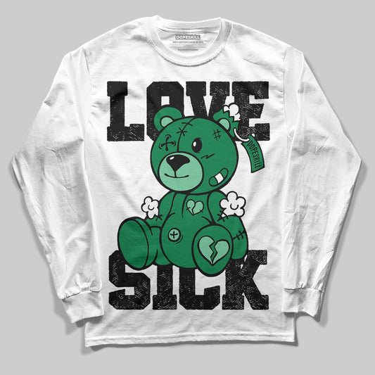 Green Collection DopeSkill Long Sleeve T-Shirt Love Sick Graphic