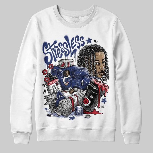 Rare Air Deep Royal Blue 1s DopeSkill Sweatshirt Stressless Graphic