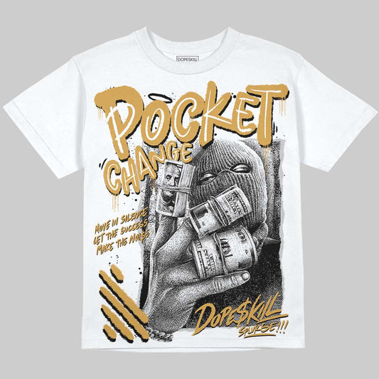 Gratitude 11s DopeSkill Oversize Print T-Shirt Pocket Change Graphic