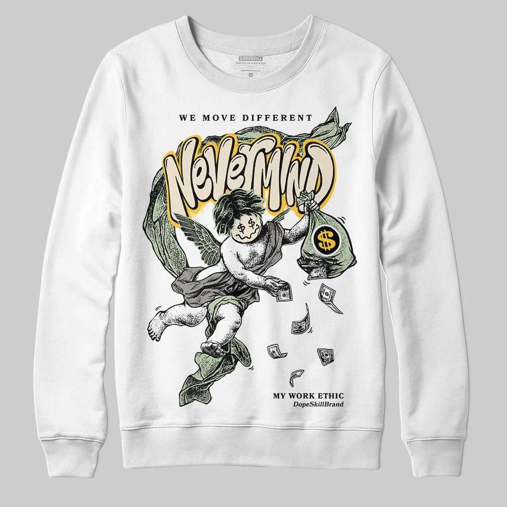 Seafoam 4s 2025 DopeSkill Sweatshirt Nevermind Graphic