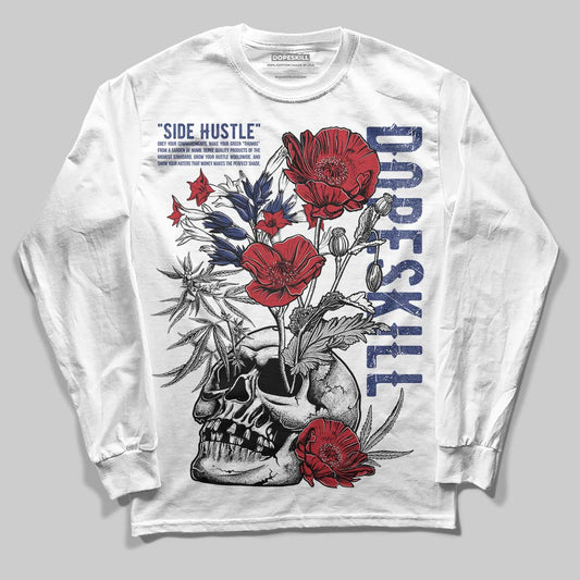 Rare Air Deep Royal Blue 1s DopeSkill Long Sleeve T-Shirt Side Hustle Graphic