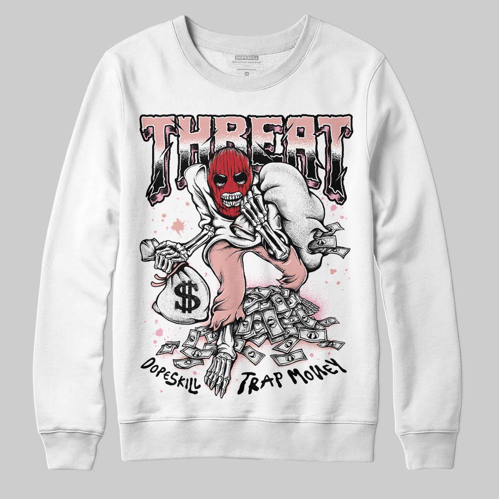 Rust Pink 1s 2025 DopeSkill Sweatshirt Threat Graphic
