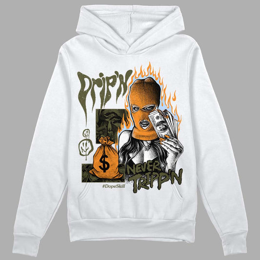 Olive 5s DopeSkill Hoodie Sweatshirt Drip'n Never Tripp'n Graphic