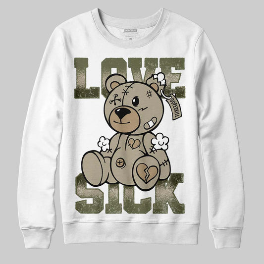 Olive Collection DopeSkill Sweatshirt Love Sick Graphic