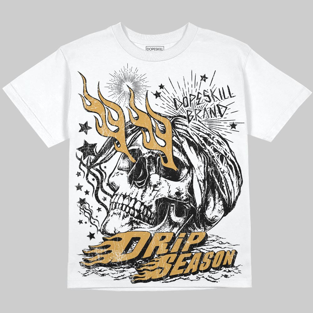 Gratitude 11s DopeSkill Oversize Print T-Shirt Drip Season Graphic