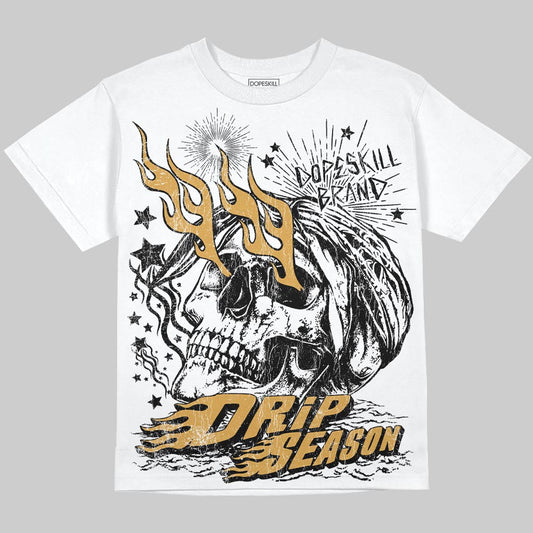 Gratitude 11s DopeSkill Oversize Print T-Shirt Drip Season Graphic