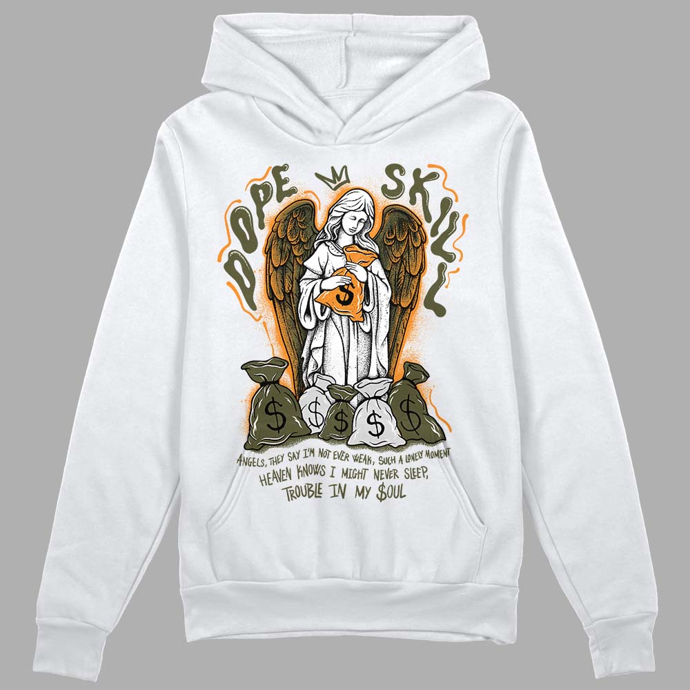 Olive 5s DopeSkill Hoodie Sweatshirt Angels Graphic