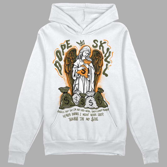 Olive 5s DopeSkill Hoodie Sweatshirt Angels Graphic