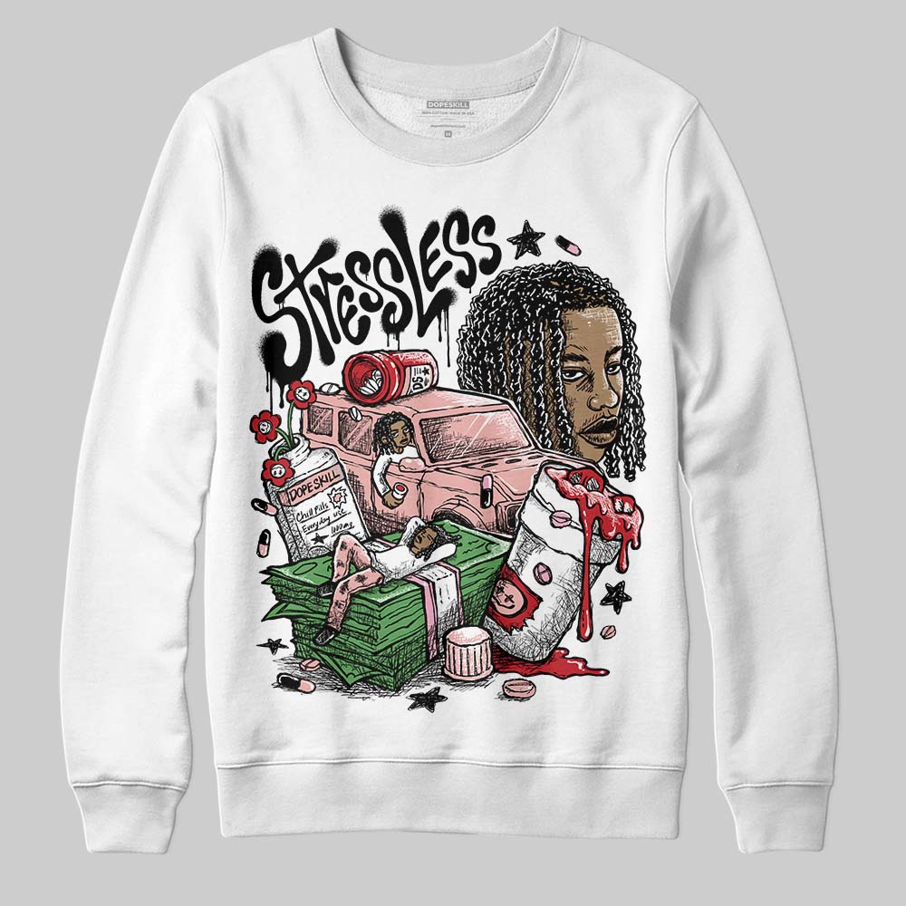 Rust Pink 1s 2025 DopeSkill Sweatshirt Stressless Graphic