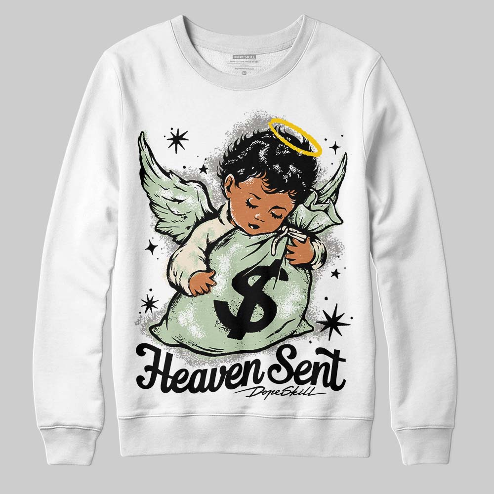Seafoam 4s 2025 DopeSkill Sweatshirt Heaven Sent Graphic