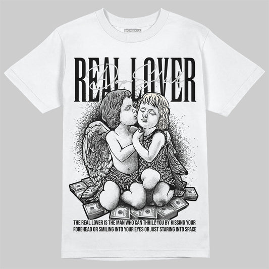 Off Noir 3s DopeSkill T-Shirt Real Lover Graphic