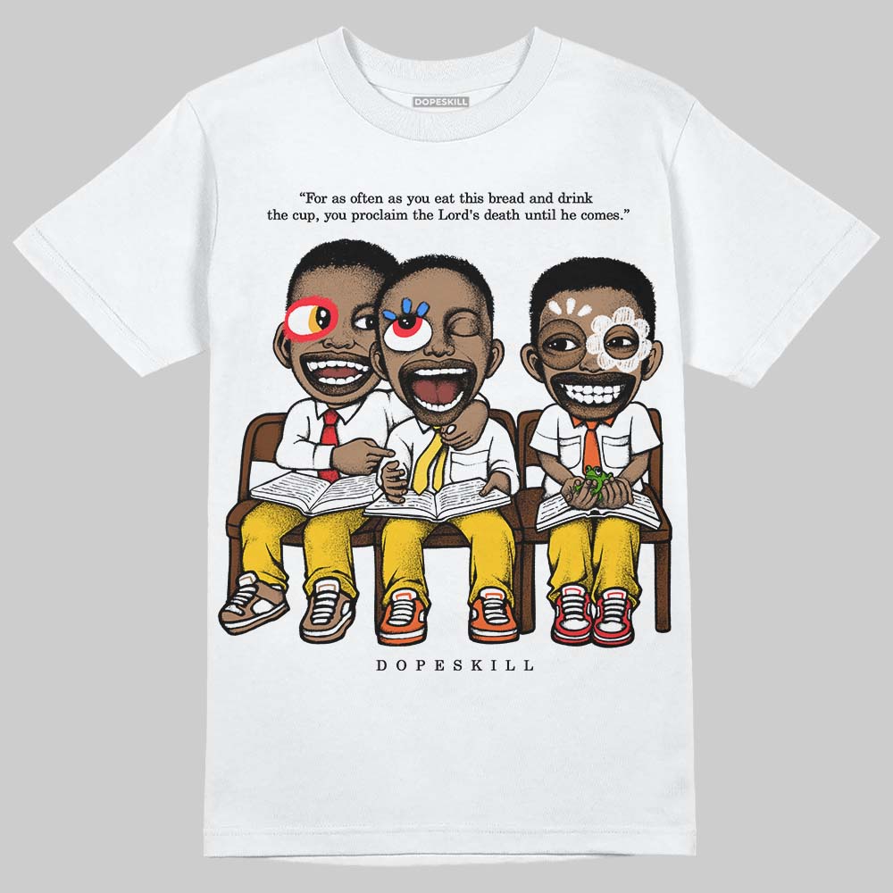 Yellow Collection DopeSkill T-Shirt First Sunday Graphic