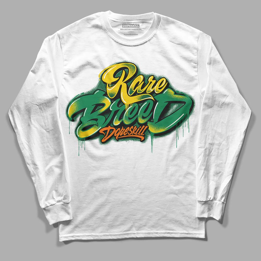 Green Collection DopeSkill Long Sleeve T-Shirt Rare Breed Type Graphic
