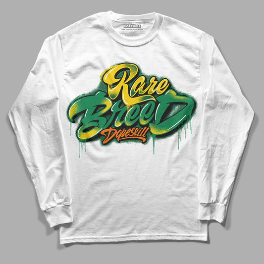 Green Collection DopeSkill Long Sleeve T-Shirt Rare Breed Type Graphic