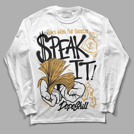 Gratitude 11s DopeSkill Long Sleeve T-Shirt Speak It Graphic