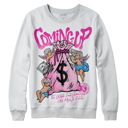 Pink Collection DopeSkill Sweatshirt Money Bag Coming Up Graphic