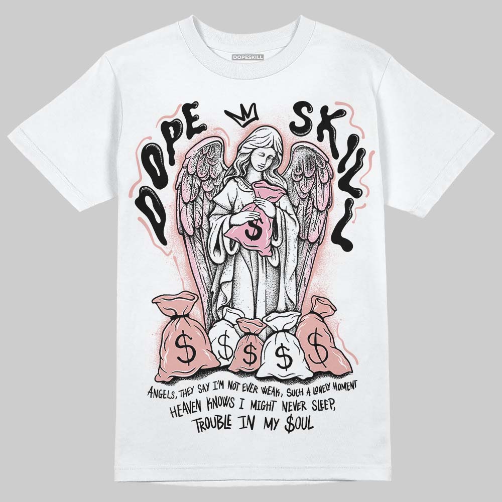 Rust Pink 1s 2025 DopeSkill T-Shirt Angels Graphic