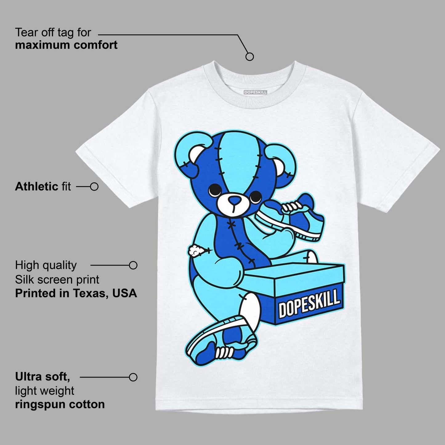 SB Dunk Argon DopeSkill T-Shirt Sneakerhead BEAR Graphic