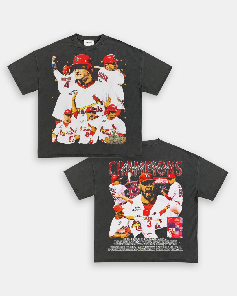 2011 WORLD SERIES CHAMPS - CARDINALS TEE - [DS]