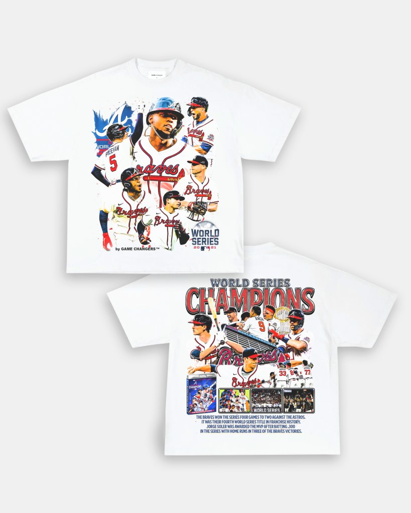 2021 WORLD SERIES CHAMPS - BRAVES TEE - [DS]