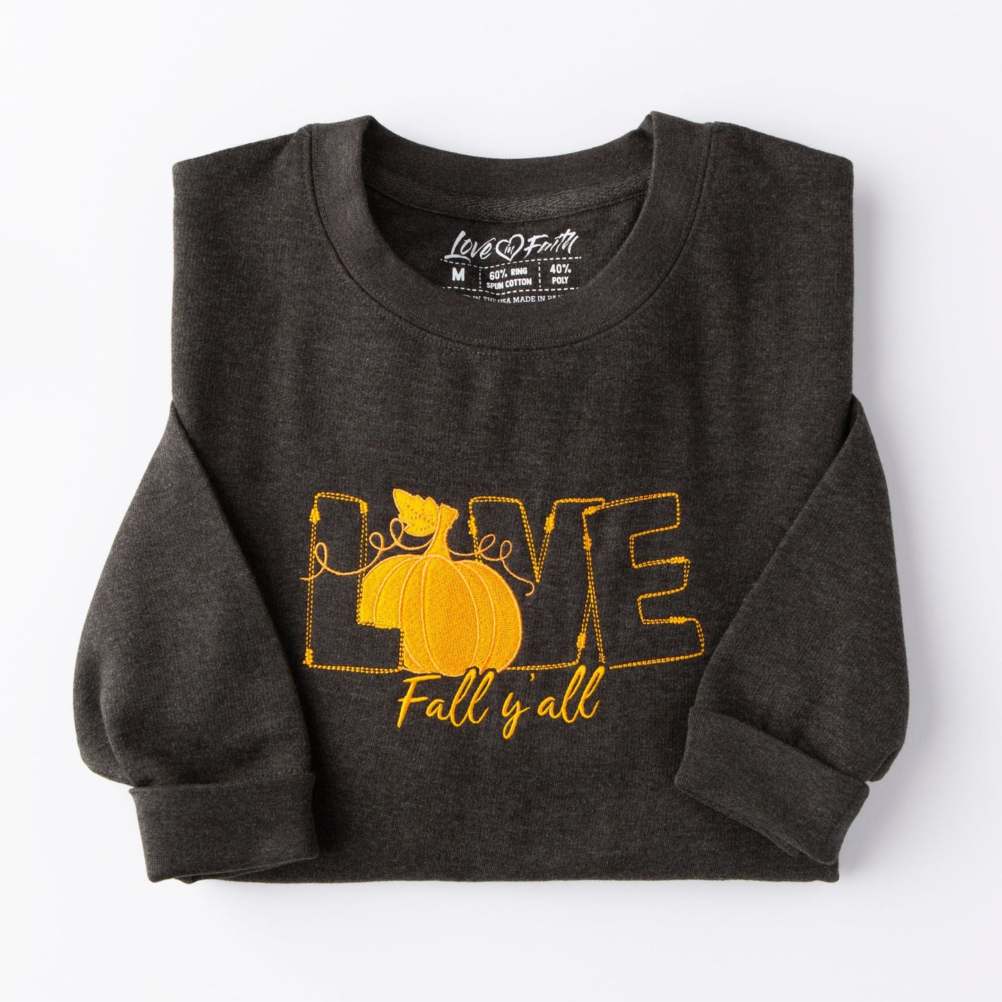 $10 Embroidered Crewneck Sweatshirt