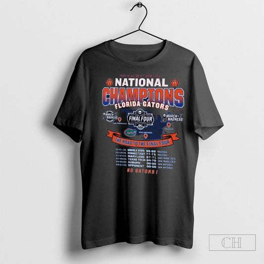 2025 Ncaa Mens Basketball National Champions Florida Gators Go Gators Shirt Sweatshirt Poster