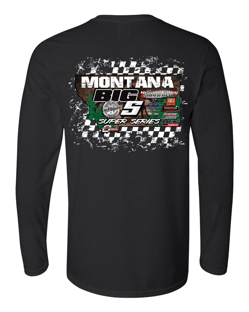 2025 Mission Valley Super Oval Big 5 Long Sleeve T-Shirt