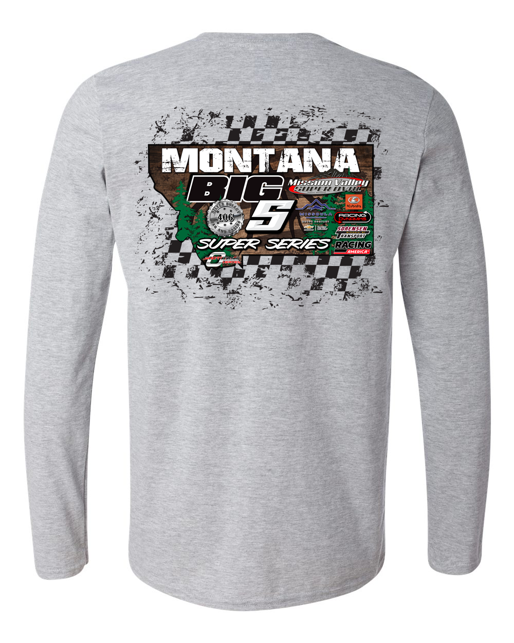 2025 Mission Valley Super Oval Big 5 Long Sleeve T-Shirt