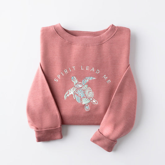 Embroidered Spirit Lead Me Sweatshirt Style001