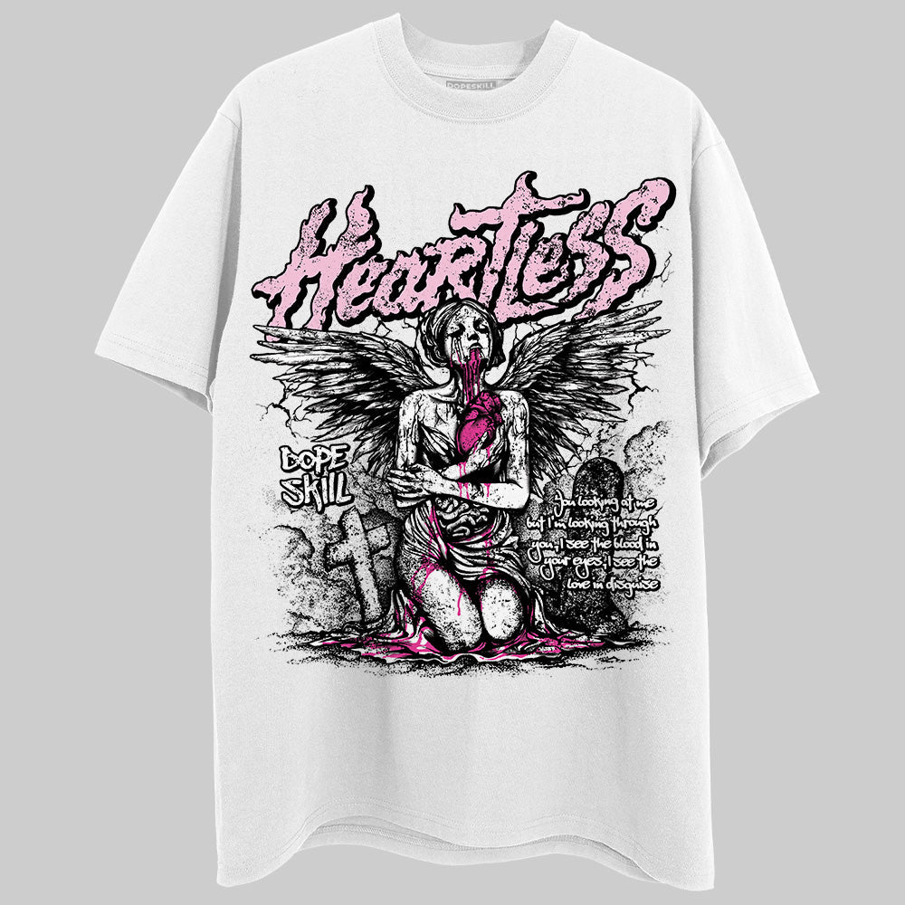 Triple Pink Dunk DopeSkill T-Shirt Heartless Graphic