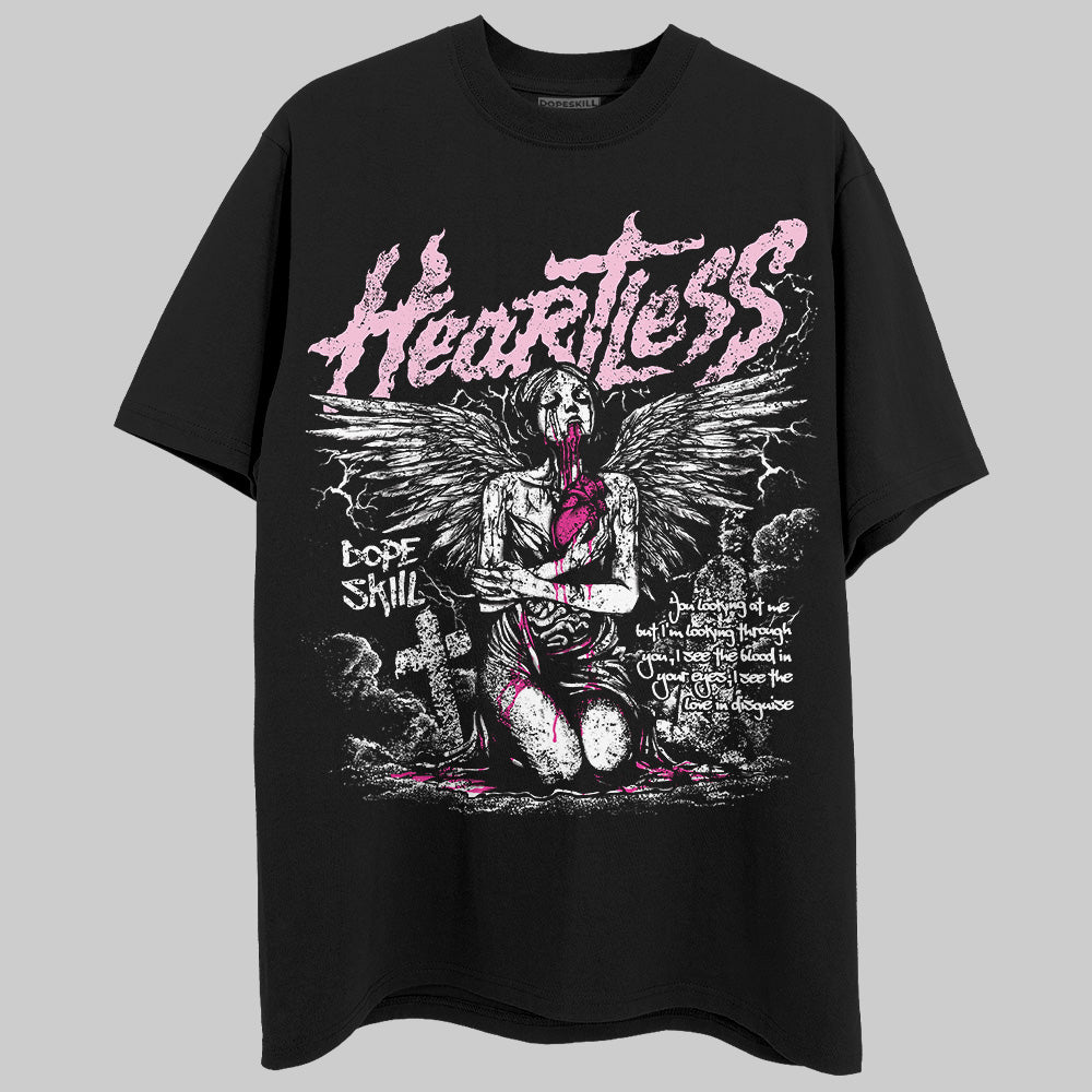Triple Pink Dunk DopeSkill T-Shirt Heartless Graphic