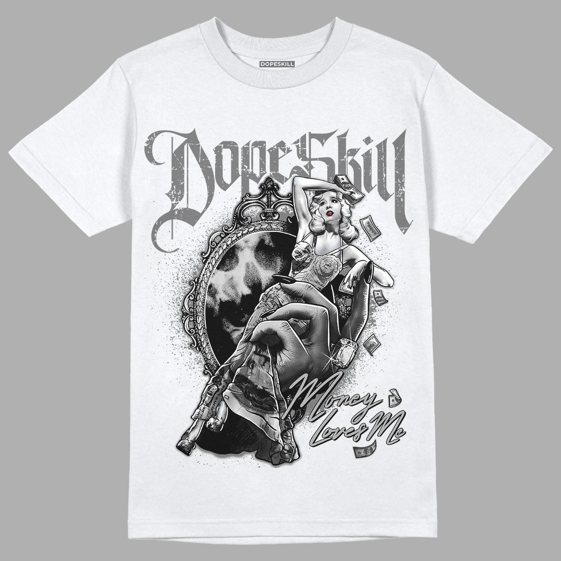 Stealth 12s DopeSkill T-Shirt Money Loves Me Graphic